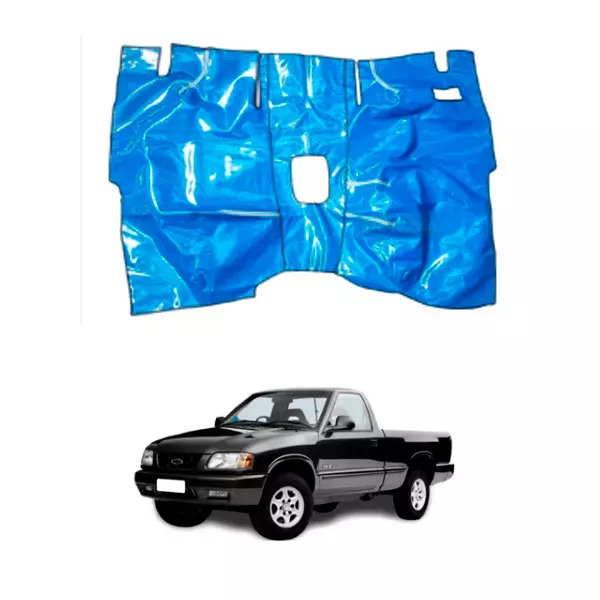 TAPETE VINIL AZUL CHEVROLET PICKUP S10 (PUES779A)