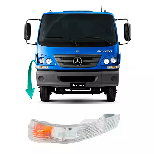 LANTERNA SETA DIANTEIRO DIREITO MB ACCELO (9798200221)