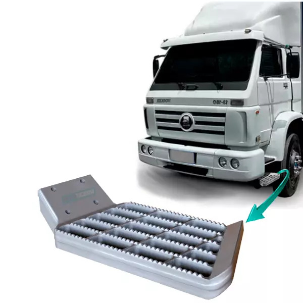 PISANTE ESTRIBO ESQUERDO ALUMINIO ​VW WORKER 13150 13170 13180 15170 15180 172