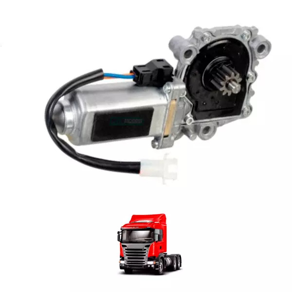 MOTOR MAQUINA VIDRO ELETRICO DIREITO 24V COM RABICHO SCANIA S4 PRG P114 124 94 R