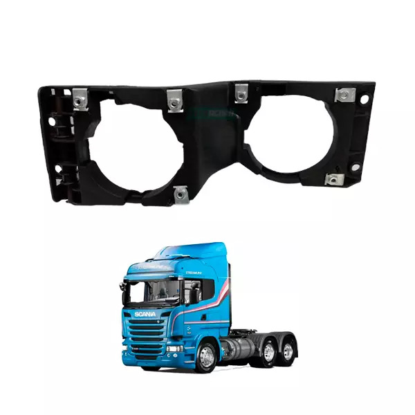 SUPORTE FAROL AUXILIAR DIREITO PARA SCANIA SERIE 5 CABINE P G R (1786693,)