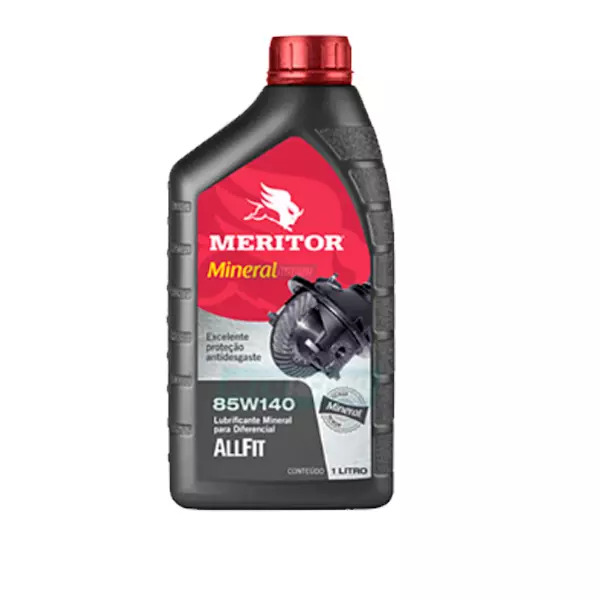 OLEO DIFERENCIAL 85W140 (1 LITRO) API GL5 TODOS COM DIFERENCIAL MERITOR  (85W140
