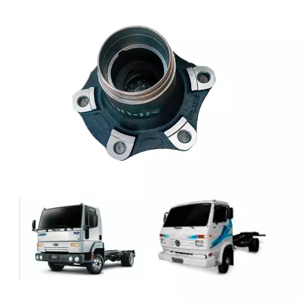 CUBO RODA DIANTEIRA FORD CARGO 712 815 816 VW 7100 7110 7120 8100 8120 8140 8150