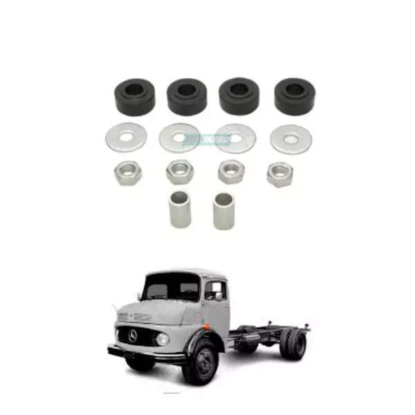 CAIXA 100 REPARO TIRANTE RADIADOR 1 LADO MB 1113 1313 1513 2013 2213 2219 2220 1