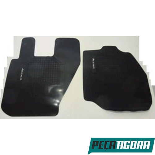 TAPETE CABINE PRETO MB MERCEDES BENZ ACCELO APOS 2012 (9796841004)