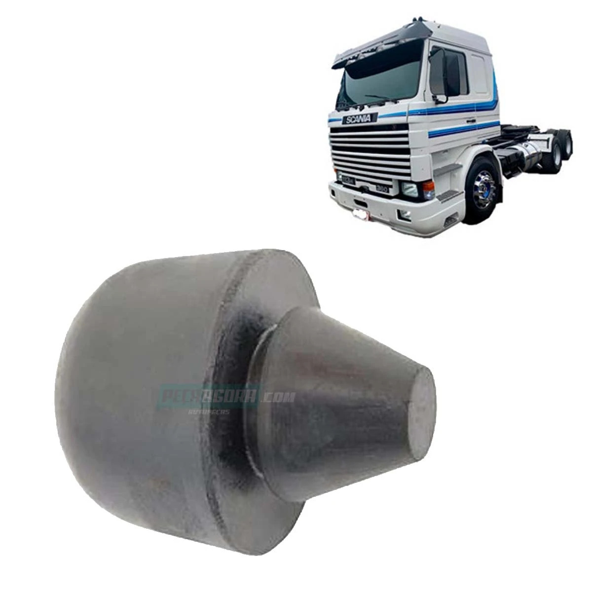 CAIXA 5  BATENTE SUPENSAO A AR TRASEIRA CABINE PARA SCANIA R 112 113 142 143 (CX