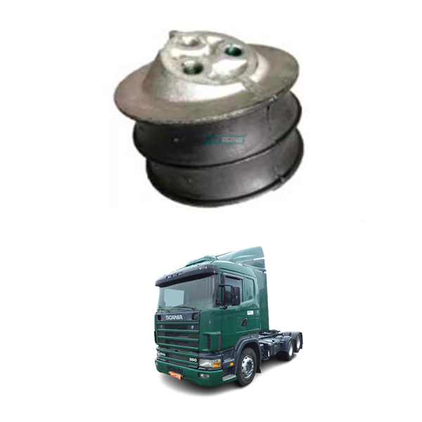 CAIXA 10 COXIM DIANTEIRO DO MOTOR 2 FUROS PARA SCANIA T114 R124 P94 94H (CX.1336