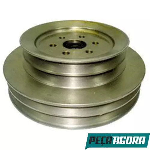 POLIA BOMBA DAGUA 4 CANAIS MB MERCEDES BENZ OM366 1620 (3762001005)