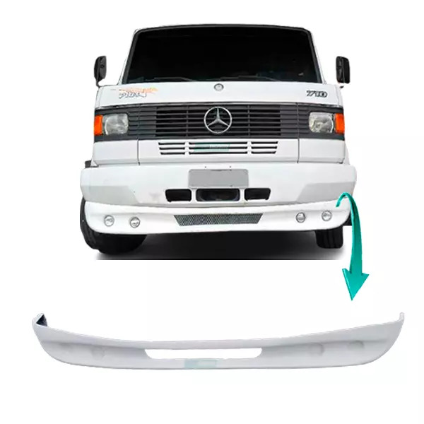 SPOILER PARACHOQUE MB 709 710 912 914 BICUDINHO FAROL REDONDO 2 FAROIS (AS2457-2
