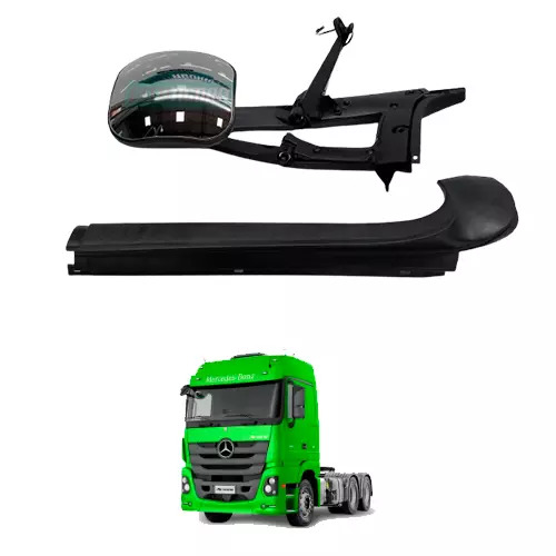 ESPELHO RETROVISOR RAMPA FRONTAL MB ACTROS 2651 COM AQUECEDOR (0028103316-943810