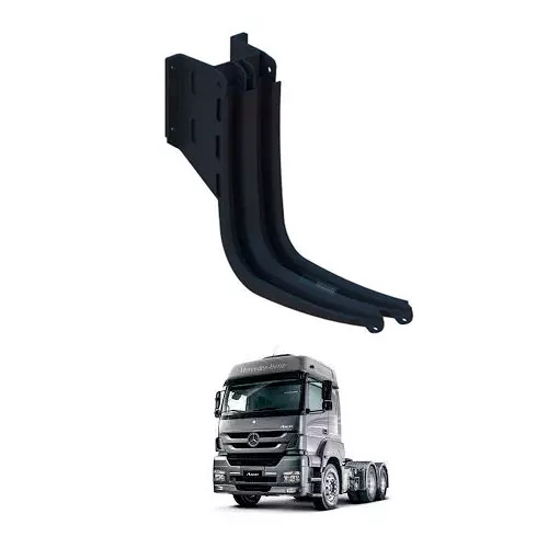 SUPORTE DUPLO SEM CINTA DUPLO ALUMINIO 130L ESQ MERCEDES BENZ AXOR  (9584702142-