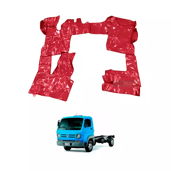 TAPETE VINIL VERMELHO VW 5140 8150 DELIVERY SEM CAPO (PUES343V)
