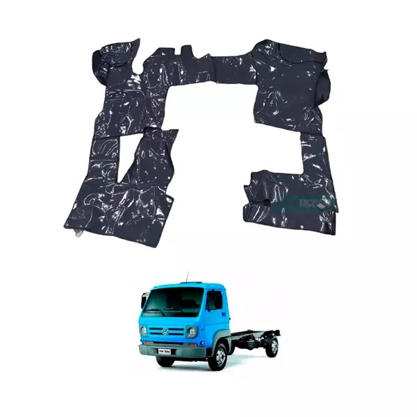 TAPETE VINIL PRETO VW 5140 8150 DELIVERY SEM CAPO (ML0278R-PUES343P)