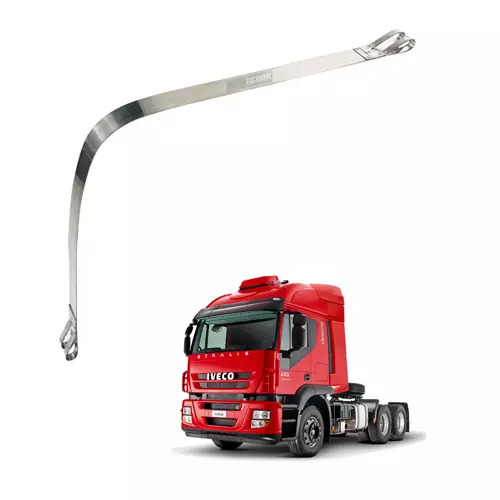 CINTA TANQUE INOX COMBUSTIVEL RETANGULAR PARA IVECO STRALIS TECTOR (41271918-F75