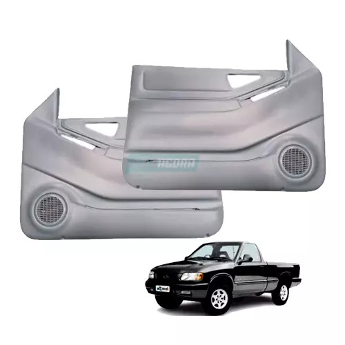 PAR FORRO PORTA DIANTEIRO COM TELA CHEVROLET S10 ANO 97 A 2011 (K.FP1059-FP1058)