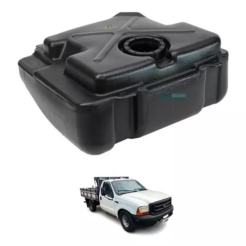 TANQUE COMBUSTIVEL PLASTICO 110L FORD 350 ANO 1999 ATE 2016 (3C359K007BA-D602)