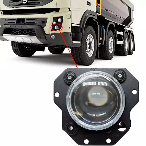 FAROL PRINCIPAL INFERIOR ESQUERDO VOLVO FMX (82428802-KVV07-006)
