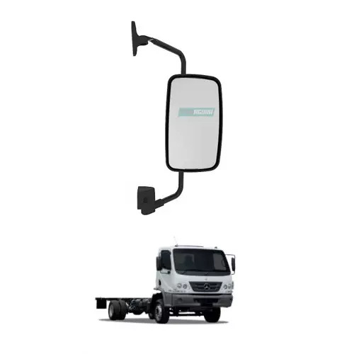 ESPELHO COMPLETO CONVEXO  DIR MERCEDES BENZ ACCELO 1016 ACCELO 1316 715C 815 915