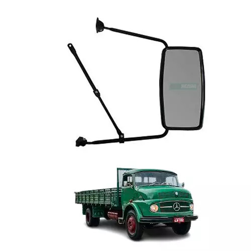 JOGO ESPELHO COMPLETO PLANO DIR ESQ MERCEDES BENZ 1113 1114 1313 1314 1316 1419 