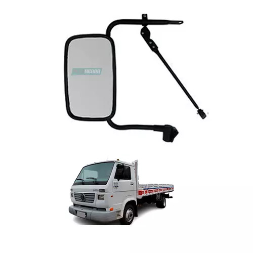 ESPELHO COMPLETO RETROVISOR CONVEXO ESQ DIR VOLKSWAGEN DELIVERY 8120 8140 8150 (