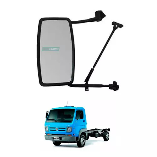 ESPELHO RETROVISOR COMPLETO PLANO DIR ESQ VOLKSWAGEN DELIVERY 5140 8150 8150 PLU