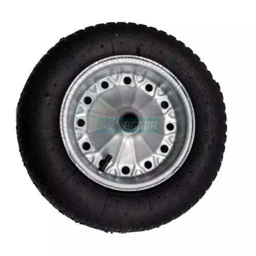 RODA COM PNEU CAMARA 3 PARA CARRINHO DE CARGA (02501)