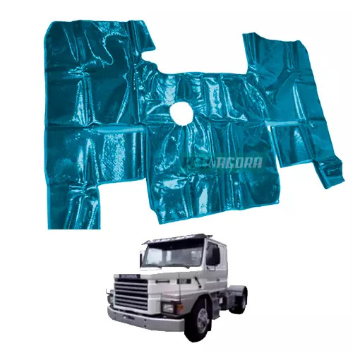 TAPETE VINIL AZUL PARA SCANIA 112 HW (PUES412A)