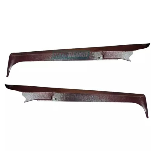 PAR MOLDURA COLUNA DIREITO ESQUERDO PRIMER MARROM SCANIA 112 113 FIBRA (K.167073