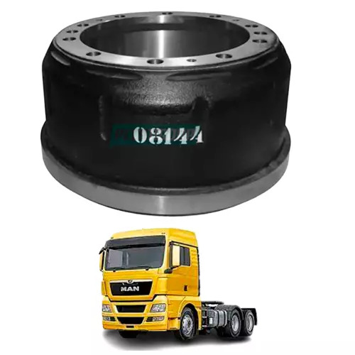 TAMBOR FREIO DIANTEIRO VW MAN TGX28440 29440 33440 2012 DIANTE (2V5501615B-T595-