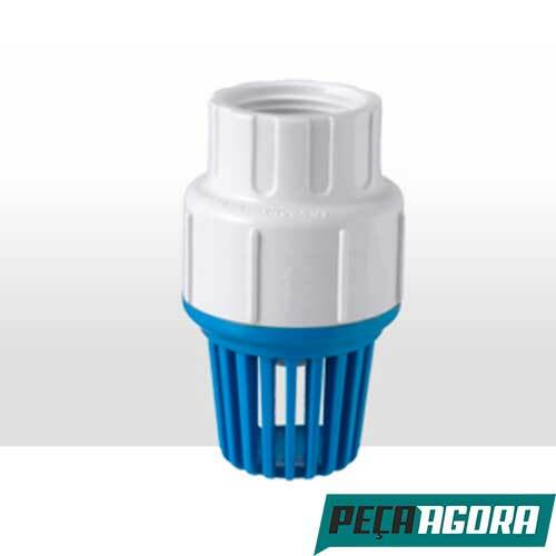 VALVULA PARA POCO COM FILTRO KRONA 3/4 PACOTE C/ 6 (12066CC)