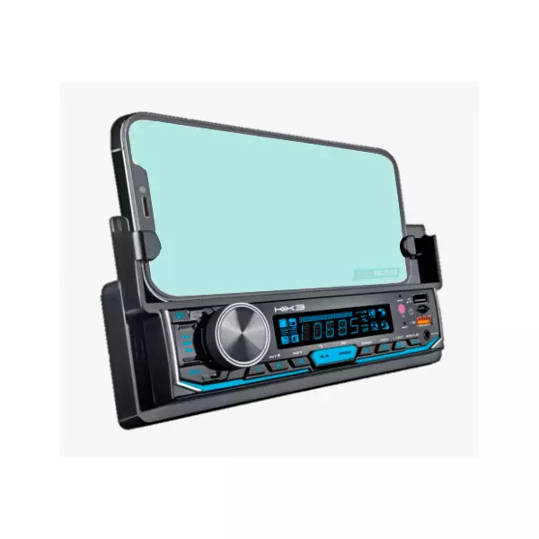 RADIO AUTOMOTIVO MP3 COM SUPORTE PARA CELULAR (KRC1800)