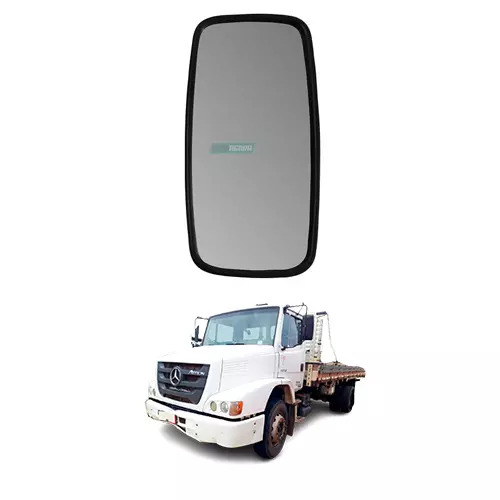 ESPELHO RETROVISOR AVULSO CONVEXO CAPA INJETADA MERCEDES BENZ ATRON 1319 ATRON 1