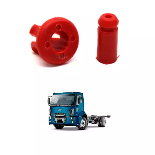 CAIXA 6 GRAMPO FIXACAO PARACHOQUE DIANTEIRO FORD NOVO CARGO 1317 4X2 1319 4X2 15