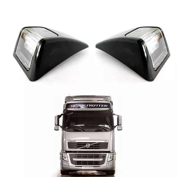 PAR LANTERNA SETA DIANTEIRA PISCA VOLVO FH FM 2008... COM CAPA (K.L0213023-L0213