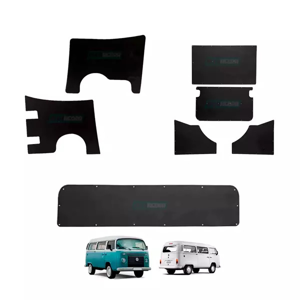 KIT FORRO KOMBI PAINEL + TAMPA PORTA MALAS + PORTA SALAO 98 ATE 14 (K.M335020-M3