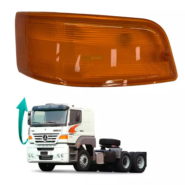 CAIXA 2 LANTERNA PISCA SETA DIREITA MB 1938S 1944S MERCEDES BENZ  (CX.9408200121
