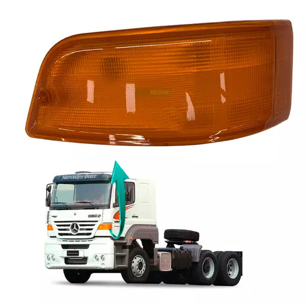 CAIXA 2 LANTERNA PISCA SETA ESQUERDA MB 1938S 1944S MERCEDES BENZ  (CX.940820002