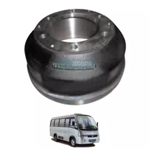 TAMBOR FREIO TRASEIRO 6 FUROS AGRALE VOLARE A5 A6 MA6 CA6 V6 (6008005110009-6025