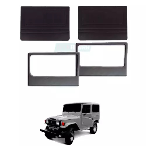 KIT FORRO PORTA E LATERAL TRASEIRO TOYOTA BANDEIRANTE CURTO JANELA LONGA  85 A 2