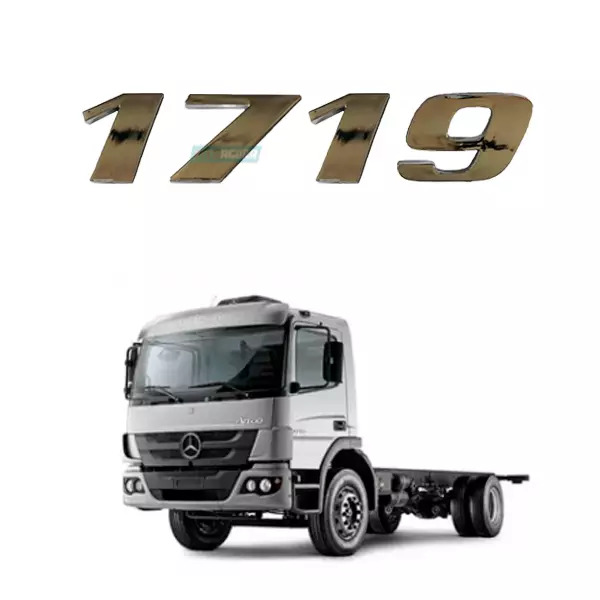 KIT EMBLEMA 1719 MB ATEGO 1719 (K.1091-1096-1097)