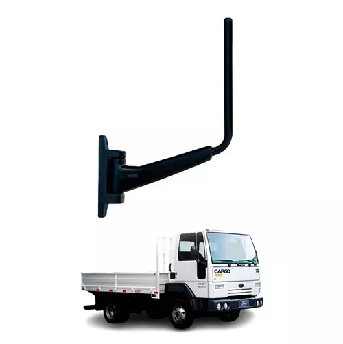 SUPORTE ESPELHO ACO CARBONOPINTADO PRETO DIR FORD CARGO 712 814 815 915 ANO 1996