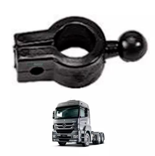 ABRACADEIRA COM ESFERA 29MM INJETADO MERCEDES BENZ AXOR  (M044D)