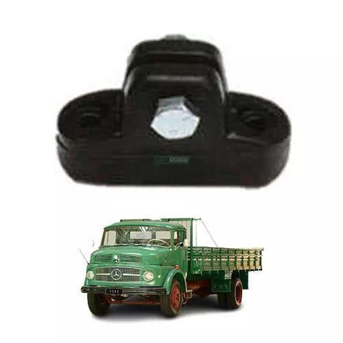 BASE SUPORTE ESPELHO INFERIOR INJETADO MERCEDES BENZ 1113 1114 1313 1314 1316 14