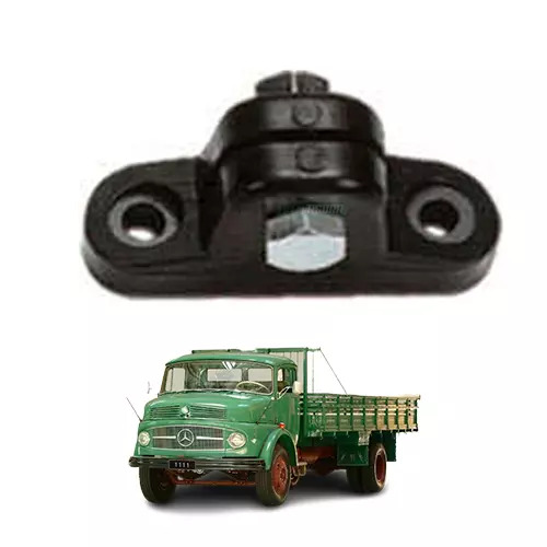 BASE SUPORTE ESPELHO SUPERIOR INJETADO MERCEDES BENZ 1113 1114 1313 1314 1316 14