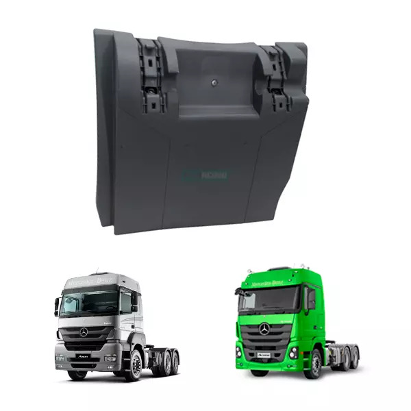 PARALAMA TRACAO DIANTEIRO DIR CENTRAL ESQ MB AXOR ACTROS 2010 A 2020 - PLASTICO 