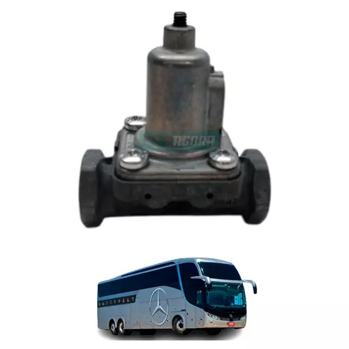 VALVULA FLUXO 10 BAR CARRETAS MB ONIBUS O500 (0054291844)