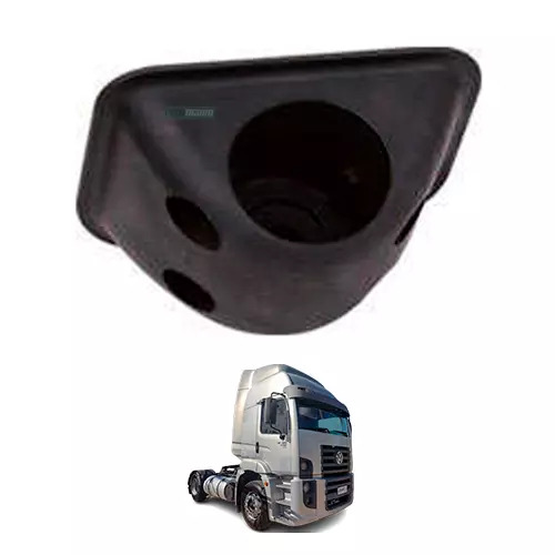 BASE INFERIOR ESPELHO INJETADO ESQ VOLKSWAGEN CONSTELLATION 2006 EM DIANTE  (W04