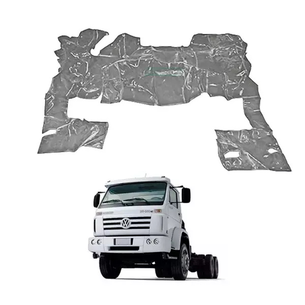 TAPETE VINIL CINZA COM CAPUZ VW ELETRONICO 8150E 8150E 13170E 15170E 13180E 1518