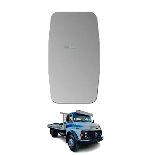 VIDRO ESPELHO PLANO MEDIO MB 1114 L709 L710 L710 PLUS L912 ANO 1988 ATE 2005 L60
