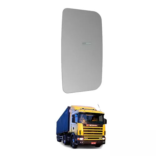 VIDRO ESPELHO CONVEXO MAIOR SCANIA SERIE 4 CABINES G P R R114 R124 T114 T124 SER
